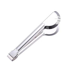 Stainless Steel Food Tongs Multi Functional Heat Resistant Kitchen <b>BBQ</b> Tools For Steak Bread Fish Grilling - Product Image 5