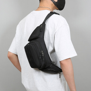 Outdoor Tactical Shoulder <b>Bag</b> Waterproof Canvas <b>Molle</b> Camping Hiking Kettle Pouch Waist Pack <b>Bag</b> Fishing Fanny Pack - Product Image 6