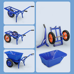 Construcción y agricultura Uso Herramientas de Construcción Civil <span class=keywords><strong>Carretilla</strong></span> <span class=keywords><strong>con</strong></span> neumático sólido - Product Image 5