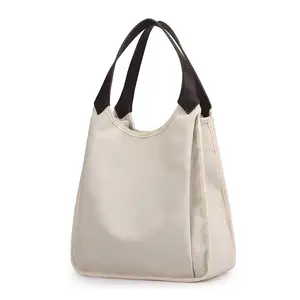 Wide Range O F Application Handbag Reusable Cotton Canvas Tote Eco Friendly Custom Print Logo Tote Bag