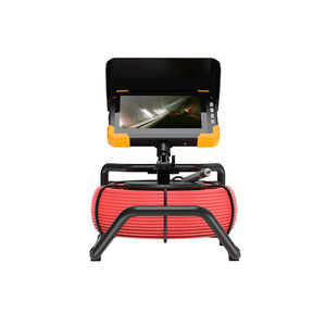 Cámara de Inspección de Tuberías de Alcantarillado AHD de 20 m, Mini, 14 mm, 720P, con Pantalla LCD de 7 Pulgadas, Endoscopio Industrial Tipo Serpiente - Product Image 1