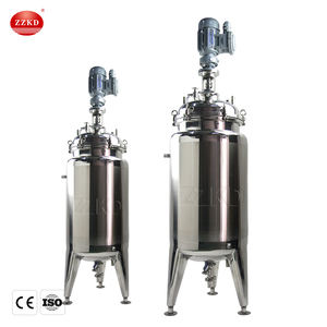 Reactor de Mezcla de Acero Inoxidable Zzkd de 60L, Reactor de Emulsión de Acero Inoxidable, Reactor de Evaporación de Acero Inoxidable con Certificación CE - Product Image 2