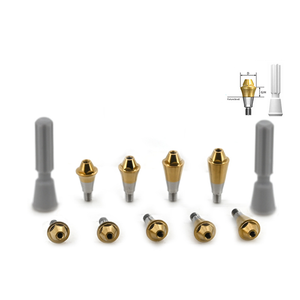 Capuchon de protection à vis de guérison pour implant dentaire à angle droit compatible avec OSSTEM - Product Image 3