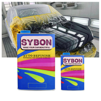 Peinture automobile haute teneur en solides, peinture de réparation de carrosserie, peinture de base, peinture automobile 2K, couche transparente, apprêt, vernis pour réparation automobile
