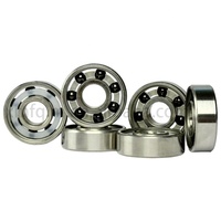 Rodamientos de Skate Personalizados ABEC 9 al por Mayor OEM, Rodamientos de Bolas de Acero Inoxidable de Ranura Profunda 608 627, Rodamientos de Cerámica para Skate