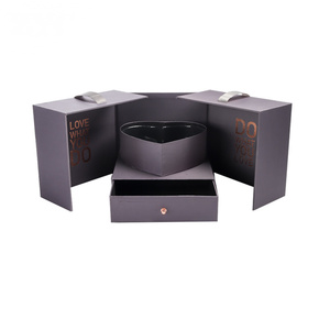 Sang Trọng Cube <span class=keywords><strong>Michaels</strong></span> Hộp Quà Tặng Sáng Tạo Tông Hoa Ngăn Kéo Hộp - Product Image 4