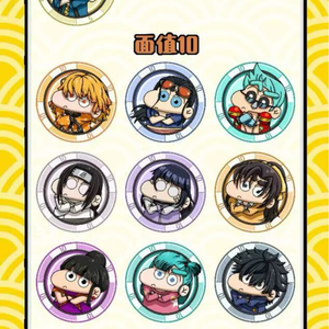 ชิปโป๊กเกอร์ลายตัวละครอนิเมะ เหรียญสะสม ฟิกเกอร์การ์ตูนมังงะญี่ปุ่น โทเคนที่ระลึก ชิปเกมสไตล์คาสิโน - Product Image 2
