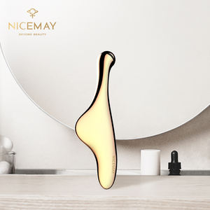 Nouveau design en acier inoxydable Gua Sha outil de massage Gua Sha masseur se vend bien outil métal Mini Gua Sha ensemble céramique Guasha - Product Image 2