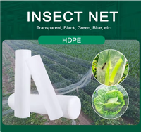 Filet en plastique blanc et vert pour jardins potagers, filet anti-insectes pour serres, service de découpe sur mesure
