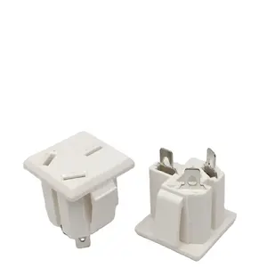 3pin 10a 15a 250vac Iec Usa Us Standaard Ac Power Elektrische Stopcontact Ac08 Ac07 Ac Socket