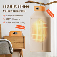 Mimi Portable Sans Fil Personnalisé Séchoir à Jeûne Pliable Mini Sèche-Linge Machine Sèche-Sac avec Minuterie pour le Linge