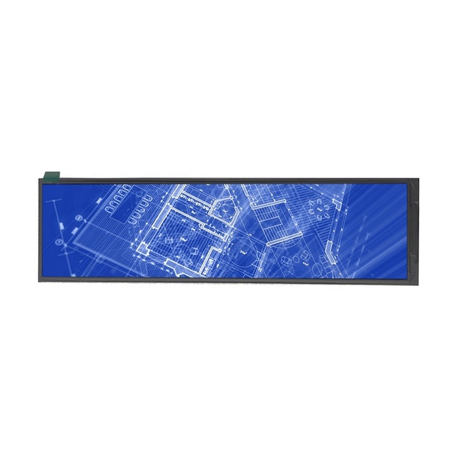 High Brightness 8.8-Inch IPS TFT LCD Module Stretched Bar Type Display Shelf for Advertising 1920x480 Resolution