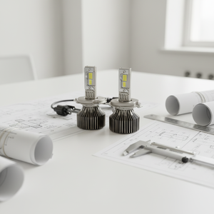 Nouvelles ampoules de phares de voiture LED 12V/24V de couleur blanche 6500K 300W 20000LM pleine puissance pour H4 H1/<span class=keywords><strong>H7</strong></span>/H11/9005/880 - Product Image 3