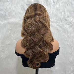 Perruques européennes douces en cheveux Remy, vente en gros - Perruques à bandeau 13x4 Lace Front Kinky Straight pour femmes - Product Image 3