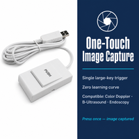 Contrôleur de capture d'image USB à bouton unique, émulation de clavier programmable pour échographie PACS OEM