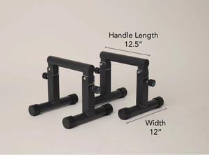 Wellshow Maniglie per Flessioni Regolabili Attrezzatura da Palestra per Allenamento Parallele Dip Bar Attrezzatura per Calisthenics - Product Image 3