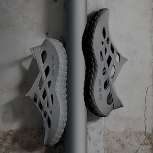 Sandalias de Senderismo para Hombre, de EVA Moldeado en una Sola Pieza, Transpirables, Color Verde Oliva, con Recortes, Antideslizantes, para Exteriores - Product Image 3