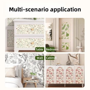 Adesivo francese impermeabile a prova di umidità <span class=keywords><strong>carta</strong></span> da parati autoadesiva armadio armadio <span class=keywords><strong>mobili</strong></span> bagno <span class=keywords><strong>carta</strong></span> da parati - Product Image 6
