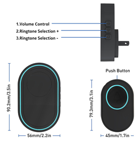 <span class=keywords><strong>2025</strong></span> thiết kế mới 433Mhz không dây thông minh chuông cửa an ninh nhà chống trộm hệ thống báo động chuông cửa với chức năng chuông cửa - Product Image 5