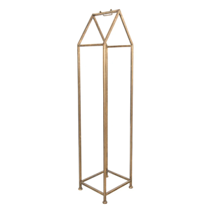 Porta Legna in <span class=keywords><strong>Metallo</strong></span> Dorato e Supporto per Tronchi, Robusto e Facile <span class=keywords><strong>da</strong></span> Montare, Decorazione <span class=keywords><strong>da</strong></span> Giardino per Esterni, Porta Legna per Caminetto - Product Image 1