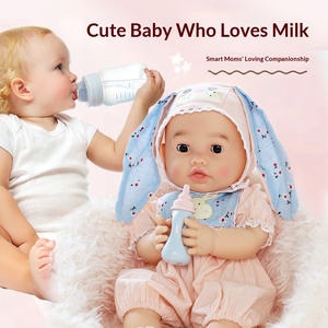 <b>Vinyl</b> Soothing Doll Exquisite, Cute, Soft, Simulated Facial Sensing Interactive Children's Toy Wholesale Doll - Product Image 1
