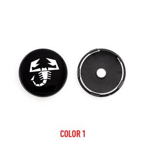 Enjoliveurs <span class=keywords><strong>de</strong></span> moyeu central <span class=keywords><strong>de</strong></span> <span class=keywords><strong>roue</strong></span> <span class=keywords><strong>de</strong></span> voiture ABARTH 60mm Scorpion pour <span class=keywords><strong>500</strong></span> Abarth <span class=keywords><strong>Fiat</strong></span> Marea Multipla Punto T60 - Product Image 2