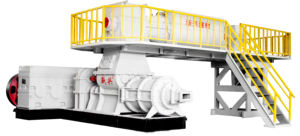 Cina fabbricata macchine per la fabbricazione di mattoni sottovuoto estrusore linea di produzione Core Motor PLC cuscinetto del cambio ingranaggio per argilla - Product Image 5