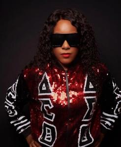 Hip Hop Delta Sigma manica corta rosso <span class=keywords><strong>nero</strong></span> 13 lettere Casual con paillettes <span class=keywords><strong>donna</strong></span> numero 13 Jersey giacca con paillettes <span class=keywords><strong>cappotto</strong></span> - Product Image 3