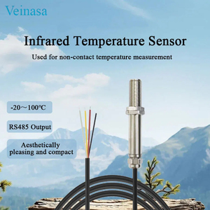 Veinasa-HWCW02 High Quality 12-24V RS485 Non Contact Infrared Temperature Sensor OEM ODM for Industrial Monitoring Veinasa-HWCW0 - Product Image 3