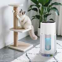 Purificateur d'air pour animaux de compagnie 2026 avec balles ludiques pour poils de chat et de chien, Tuya WiFi PM2.5, personnalisable pour la maison, OEM