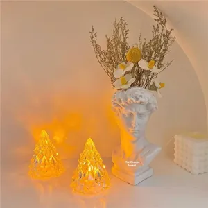 Hot Bán LED Sáng Iceberg Bầu Không Khí Ánh Sáng Ban Đêm Ánh Sáng Nến Cây Giáng Sinh Đám Cưới Núi Phong Cách Trang Trí Trong Mùa Đông - Product Image 2