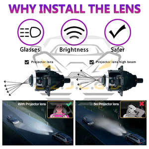 Đèn chiếu laser siêu sáng Bi-<span class=keywords><strong>led</strong></span> 3 inch <span class=keywords><strong>160W</strong></span>, đèn chiếu laser trực tiếp <span class=keywords><strong>LED</strong></span> cho hệ thống chiếu sáng ô tô - Product Image 6