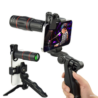 Concert Telephoto Tool 18-64x Mobile Phone Lens Manual Zoom for Music Festival Fishing Live Streaming Macro HD Photography