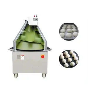 Automatic dough ball cutting rolling making machine electric dough divider rounder roller dough rounding machine