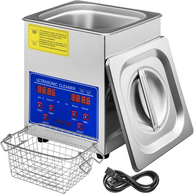WeWork 2L Ultrasonic Cleaner Machine for Household Use for Jewelry Watches Glasses Small Diamond Eyeglass Parts Cleaning