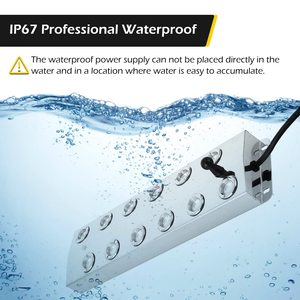 DC48V 12 Head <strong>Humidifier</strong> + 220V Waterproof Power Supply Including Float Chamber Ultrasonic Mist Maker Fogger EU/AU/<strong>UK</strong>/US - Product Image 5