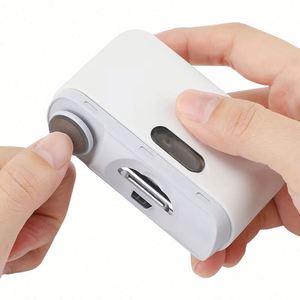 Cortauñas y Pulidor Eléctrico 2 en 1 para Bebés con Carga USB Automática, Luz LED Blanca, Herramienta Inteligente para el Cuidado de las Uñas - Product Image 1