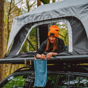 Tente de toit souple automatique pour <span class=keywords><strong>camping</strong></span> en plein air, équipement de <span class=keywords><strong>camping</strong></span> pour SUV, la plateforme peut être utilisée de manière autonome - Product Image 4