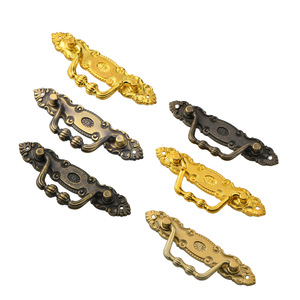 European Style Drawer Handles Zinc Alloy Bar Shape Durable Furniture Handle - Product Image 5