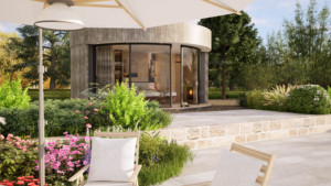 Custom European Style Outdoor Luxury Circle Frame <strong>Wooden</strong> <strong>House</strong> Quick Installation Glamping Dome Villa Round <strong>House</strong> Prefabricated - Product Image 6