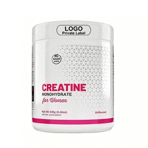 ผงครีเอทีนโมโนไฮเดรตออร์แกนิกบริสุทธิ์สำหรับผู้หญิง อาหารเสริมเพื่อการออกกำลังกายและเพาะกาย - Product Image 1
