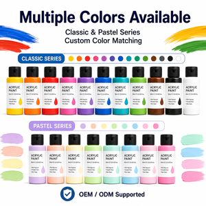 Juego de Pintura Acrílica de Calidad para Artistas y Niños, 60 ml, para Arte - Product Image 3