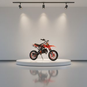 Nuova Moto da Cross per Bambini 49cc con Freno a Disco e Raffreddamento ad Aria, Motore a 2 Tempi, Catena in Acciaio, 40-60km/h (Modello 2025) - Offerta Imperdibile - Product Image 1