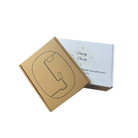 Cartons d'expédition en carton ondulé personnalisés avec design pliable, adaptés à l'envoi postal et à la livraison express