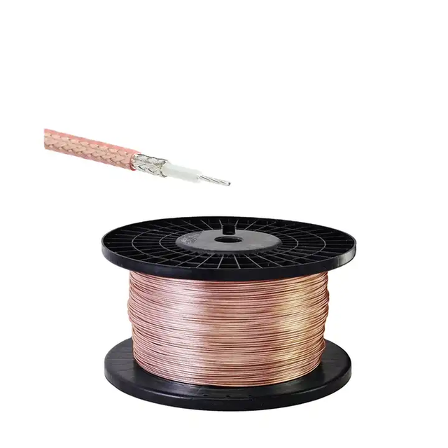 Factory Supply Low Loss High Quality 50 Ohm RF Coaxial Cable RG316 in  Standard RG Series RF Coax Coaxial Cable