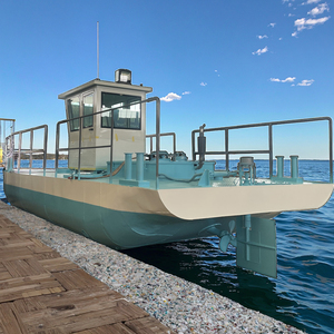 Potente Imbarcazione <span class=keywords><strong>da</strong></span> <span class=keywords><strong>Lavoro</strong></span> Multifunzione in Acciaio di Lusso con Motore Weichai/Cummins, 30 Tonnellate di Cilindrata per Trasporto e Lavori di Supporto - Product Image 1