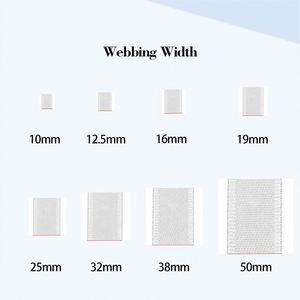 Recycle Polyester Colorful Fold Over Elastic Webbing Band Tape Elastics Ribbon for Headbands Girl Head Bow - Product Image 4