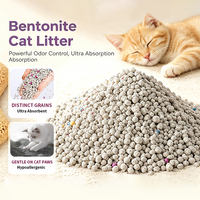 Litière pour chat en argile minérale naturelle à absorption rapide, qualité durable, bentonite, facile à nettoyer et sans poussière