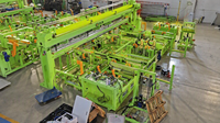 Machine d'emballage automatique de tuyaux, équipement d'emballage entièrement automatique pour l'usine de tubes en acier inoxydable