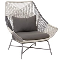 Table basse de bistrot moderne pour balcon et patio, mobilier individuel de loisirs en rotin, bureau et chaise